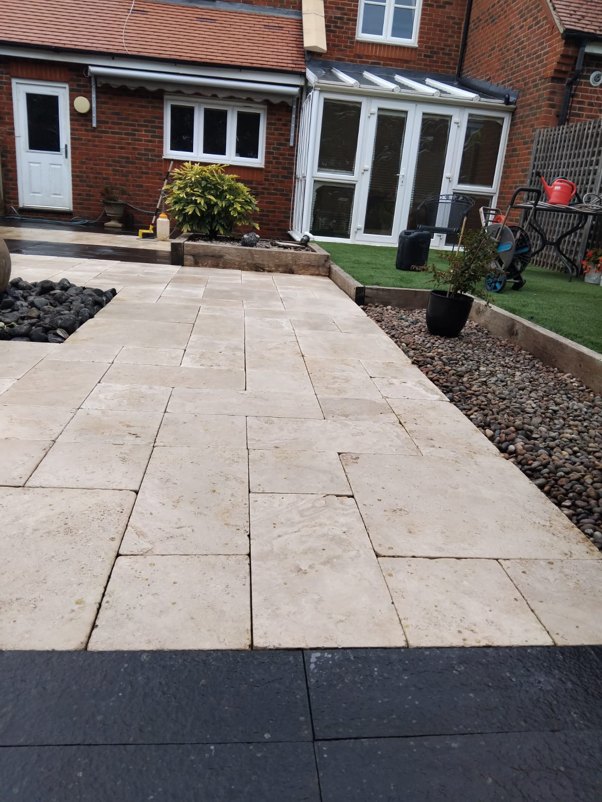 Patio Cleaning — after