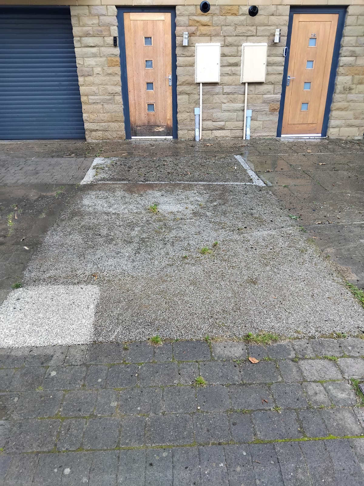 Resin Driveway — before
