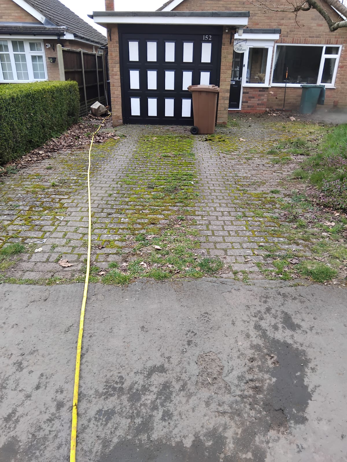 Block Paving Restoration — before
