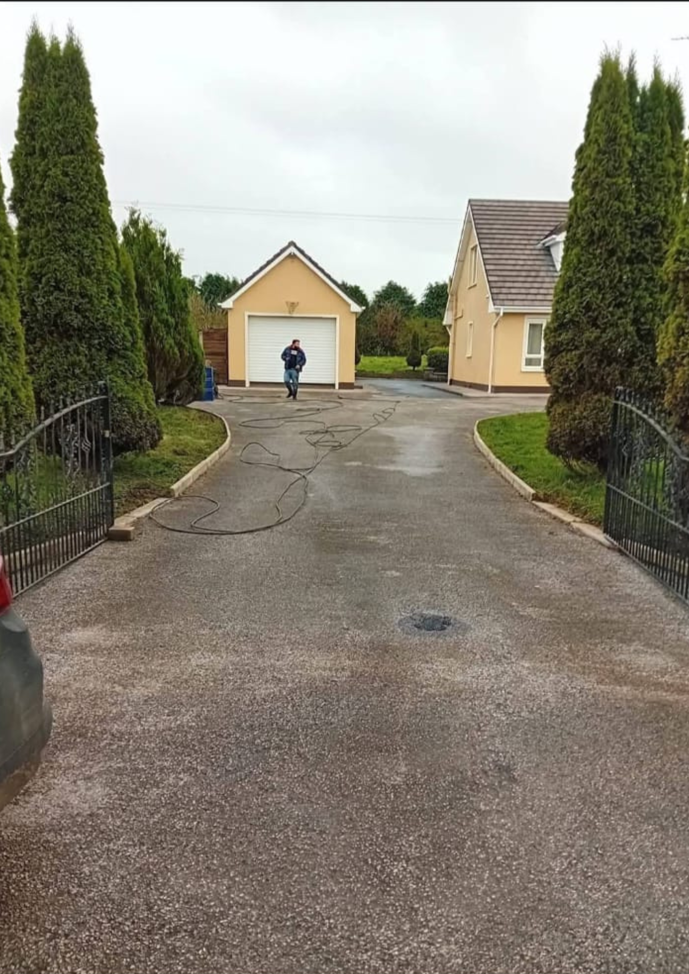 Tarmac Driveway — before